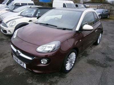 Used Vauxhall Adam Glam 86 HP (63 kW) 2016 Purple Hatchback