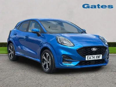 Second-hand Ford Puma ST-Line 125 CP (91 kW) 2024 Albastru SUV
