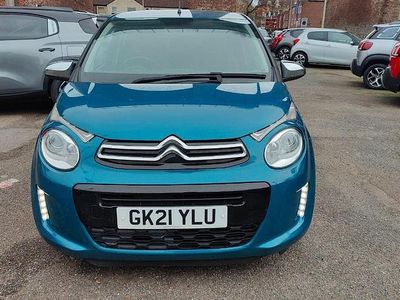 Used Citroën C1 Shine 71 HP (52 kW) 2021 Green Hatchback
