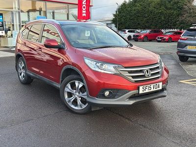 Red Used 2015 Honda CR-V EX SUV | £12,400 (Fair price)