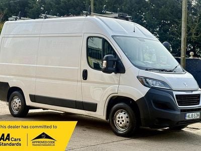 Used Peugeot Boxer 130 HP (95 kW) 2018 White Van