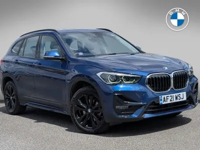 Used BMW X1 Sport Line 134 HP (98 kW) 2021 Blue SUV