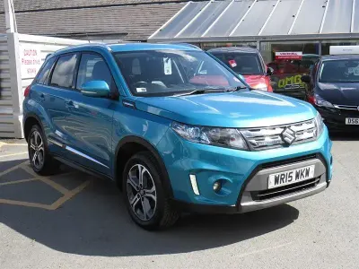Gebraucht Suzuki Vitara SZ5 120 PS (88 kW) 2015 Türkis SUV