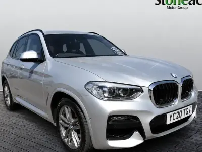 Used BMW X3 M Sport 190 HP (139 kW) 2020 Silver SUV