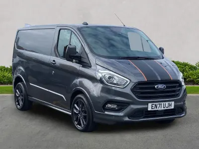 Usado Ford Transit Custom Sport 185 CV (136 kW) 2021 Gris Van