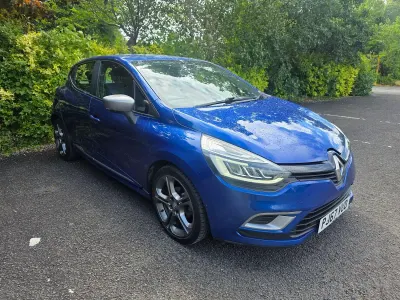 Used Renault Clio Dynamique 90 HP (66 kW) 2018 Blue Hatchback