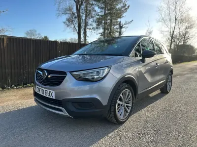 Used Vauxhall Crossland X 83 HP (61 kW) 2020 Grey SUV