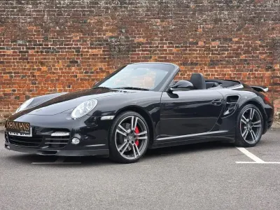 Used Porsche 997 Turbo 500 HP (367 kW) 2010 Black Cabriolet