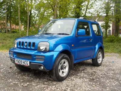 Begagnad Suzuki Jimny 85 HK (62 kW) 2009 Blå SUV