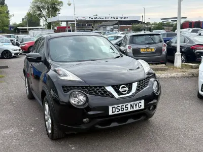 Used Nissan Juke Acenta Premium 115 HP (84 kW) 2015 Black pearl SUV