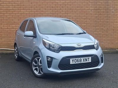 Used Kia Picanto 2019 Blue Hatchback