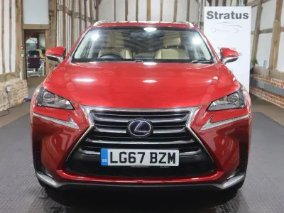 Used Lexus NX300h Luxury Line 2017 Red SUV