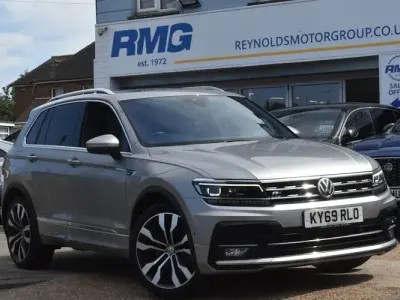 Used VW Tiguan R-line 190 HP (139 kW) 2019 Silver SUV
