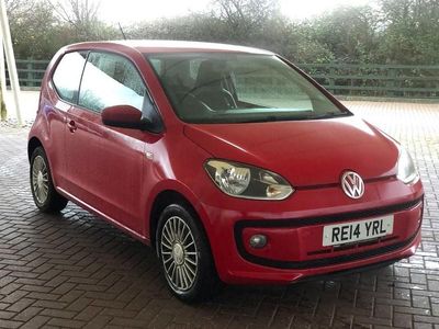 Red Used 2014 VW up! high up! Hatchback | £4,999 (Fair price)