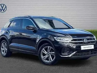 Usado VW T-Roc R-line 150 HP (110 kW) 2022 Preto SUV