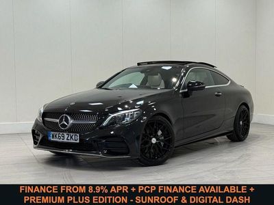 Used Mercedes C300 AMG line 2020 Black Coupe