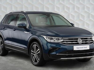 Blue Used 2020 VW Tiguan Elegance SUV | £23,800 (Fair price)