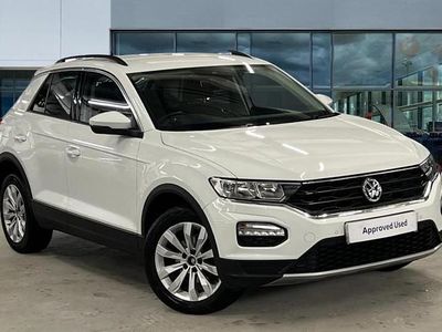 White Used 2020 VW T-Roc SE SUV | £13,442 (Fair price)
