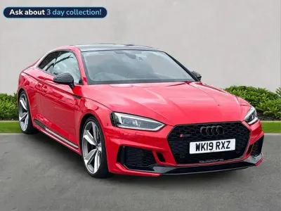 Used Audi RS5 Sport 444 HP (326 kW) 2019 Red Coupe