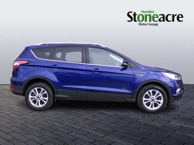 Used Ford Kuga Titanium 177 HP (130 kW) 2018 Blue SUV