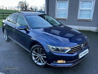 Blue Used 2017 VW Passat GT Sedan | £9,500 (Expensive)