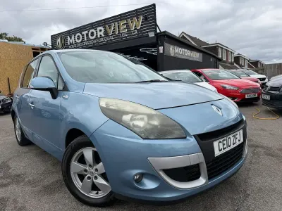 Used Renault Scénic III Dynamique 110 HP (80 kW) 2010 Blue MPV
