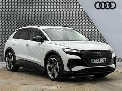 Used Audi Q4 e-tron Black Edition 210 kW (286 HP) 2025 White SUV