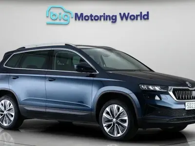 Used Skoda Karoq SE L 116 HP (85 kW) 2023 Blue SUV