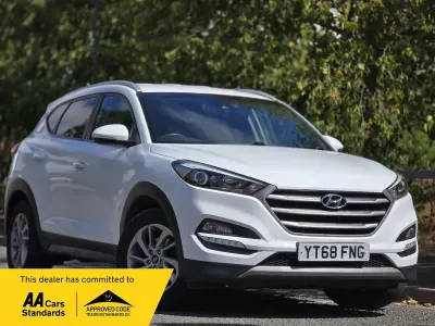 Used Hyundai Tucson SE 116 HP (85 kW) 2018 White SUV