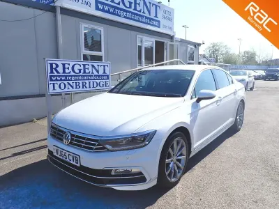 Used VW Passat R-line 150 HP (110 kW) 2015 White Sedan