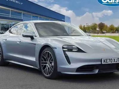 Used Porsche Taycan 500 kW (680 HP) 2020 Silver Sedan