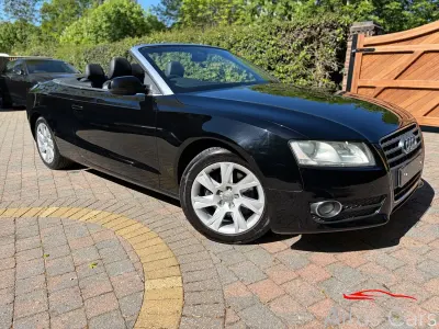 Begagnad Audi A5 Cabriolet Business 160 HK (117 kW) 2011 Svart Cab