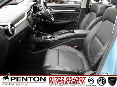 Used MG ZS Exclusive 105 kW (143 HP) 2020 Blue SUV