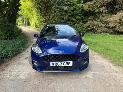 Używany Ford Fiesta ST-Line 140 KM (102 kW) 2017 Niebieski Hatchback