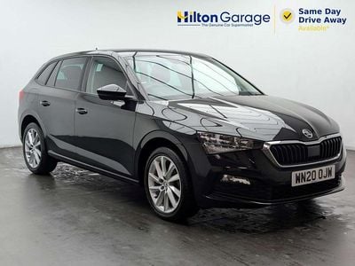 Used Skoda Scala SE L 95 HP (69 kW) 2020 Black Hatchback