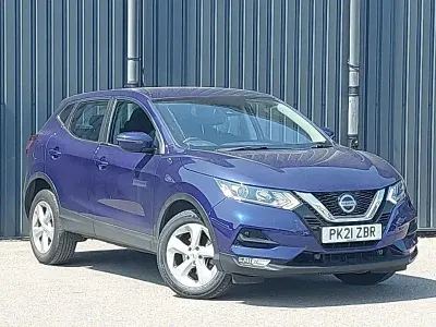 Used Nissan Qashqai Acenta Premium 157 HP (115 kW) 2021 Blue SUV