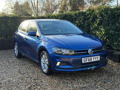 Blue Used 2018 VW Polo SE Hatchback | £8,995 (Fair price)