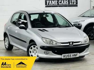 Gebraucht Peugeot 206 S 2005 Silber Kleinwagen