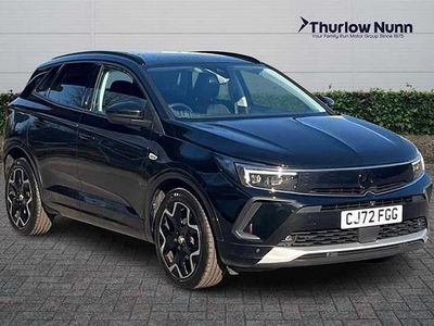Used Vauxhall Grandland X Ultimate 130 HP (95 kW) 2023 Black SUV