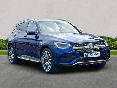 Used Mercedes GLC300e AMG Line Premium 2022 Blue Estate