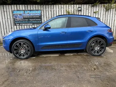 Used Porsche Macan S 2015 Blue SUV