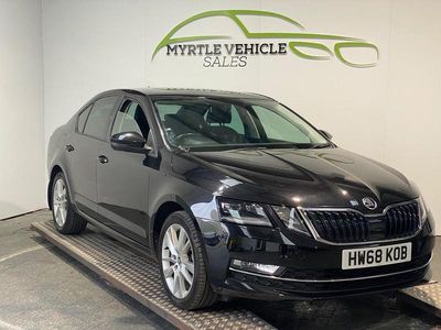 Used Skoda Octavia SE L 150 HP (110 kW) 2018 Black Hatchback