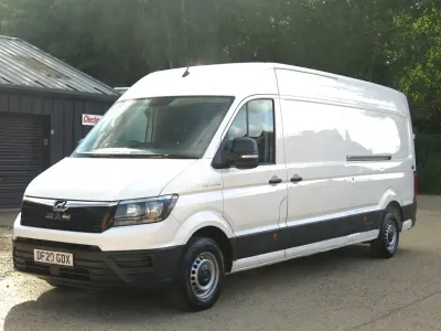 Used MAN TGE 140 HP (102 kW) 2020 White Van