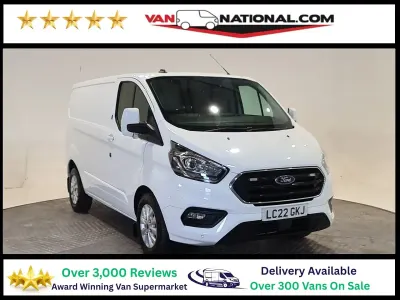 Used Ford Transit Custom Limited 130 HP (95 kW) 2022 White Van