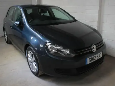 Used VW Golf VII Match 120 HP (88 kW) 2012 Blue Hatchback