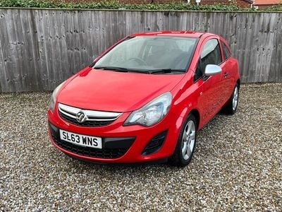 Red Used 2013 Vauxhall Corsa Hatchback | £2,999 (Good price)