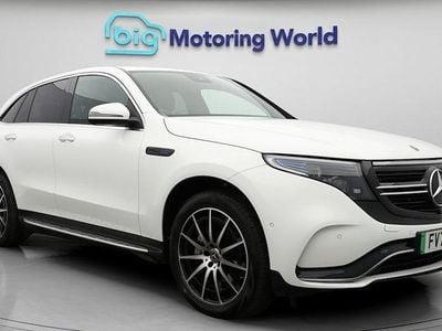 Used Mercedes EQC400 AMG line 300 kW (408 HP) 2021 White SUV