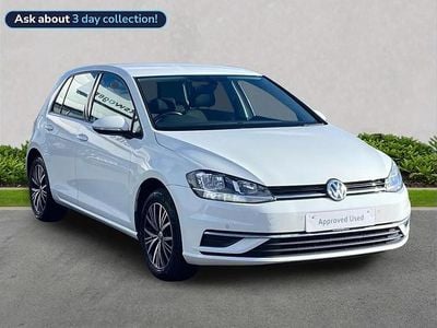 Used VW Golf VII SE 115 HP (84 kW) 2018 White Hatchback