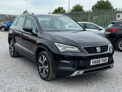 Begagnad Seat Ateca SE Technology 150 HK (110 kW) 2019 Svart SUV