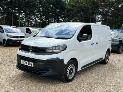 Used Vauxhall Vivaro S 2024 White MPV